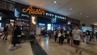 Austin-Bergstrom International Airport (AUS) | Full Terminal Walkthrough 4K POV