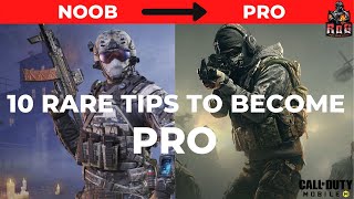 Tips and tricks for Call of duty mobile | How to become PRO in COD mobile | Rare Tips For COD mobile