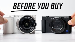 Sony ZVE10 vs Sony ZV1 // WATCH BEFORE YOU BUY!