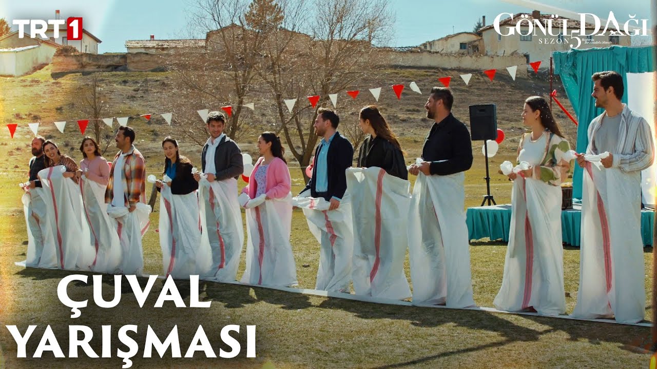 Çuval yarışmasını kim kazanacak? - Gönül Dağı 172. Bölüm @trt1