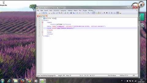 latihan membuat website menggunakan framework jQuery mobile