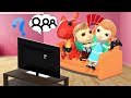 子供たちはゲーム機を共有しませんでした | 面白い漫画 | 台車や友人の3D