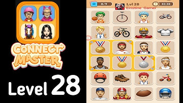 Connect Master Match Puzzle level 28 Guide Walkthrough Solution