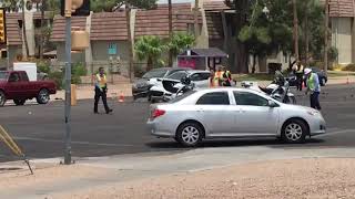 Two-vehicle crash closes Limberlost, First Ave intersection