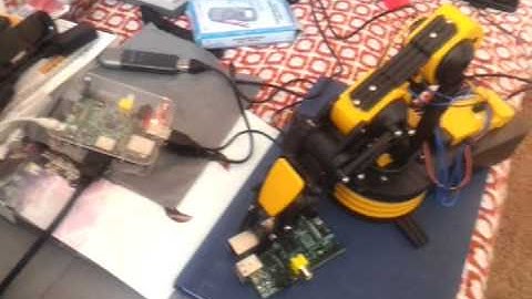 Raspberry Pi Powered Robotic Arm