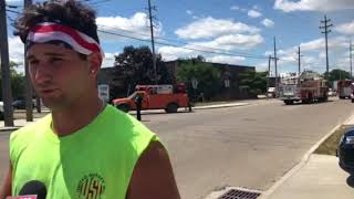 Eyewitness account of explosion in South Akron