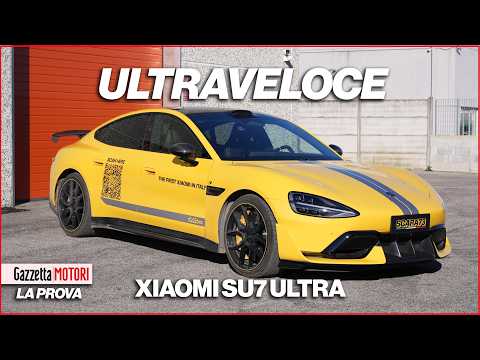 Video Xiaomi SU7 Ultra, la prova della berlina che va come un'hypercar
