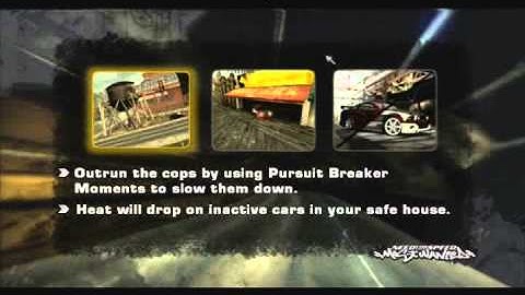 Pursuit tutorial (NFS most wanted Black edition)