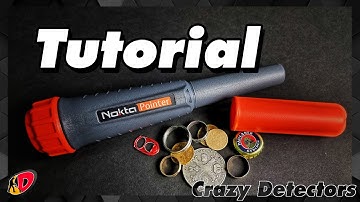 Nokta Pointer Operation [Tutorial German] Pinpointer from Nokta Makro - Simplex Accessories