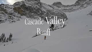 Cascade Valley, Banff / Best place for snowshoeing in Banff