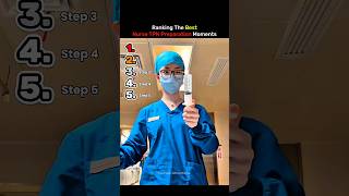 Ranking the Best TPN Preparation Moments by Nurses
