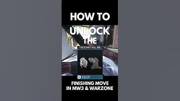 HOW TO UNLOCK THE "You Can