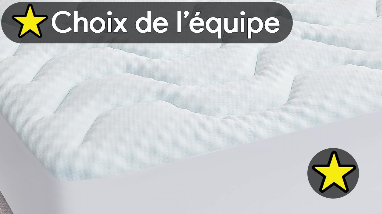 🟢 TOP 3 MEILLEUR SURMATELAS 180X200 2025