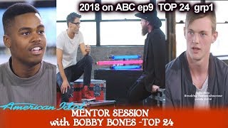 Jonny Brenns - Michael J. Woodard &Trevor McBane Mentor Session  Bobby Bones American Idol 2018