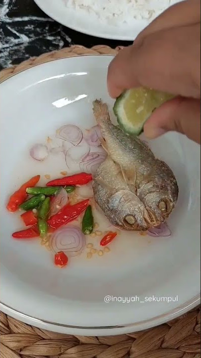 Cacapan Iwak Karing Limau Kuit Khas Banjar