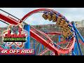 Superman: Krypton Coaster (4K OFF Ride POV)- Six Flags Fiesta Texas, San Antonio, TX