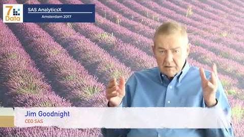 SAS AnalyticsX   Jim Goodnight Talks about Open Source and Viya