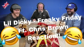 Lil Dicky - Freaky Friday feat. Chris Brown REACTION!! | OFFICE BLOKES REACT!!