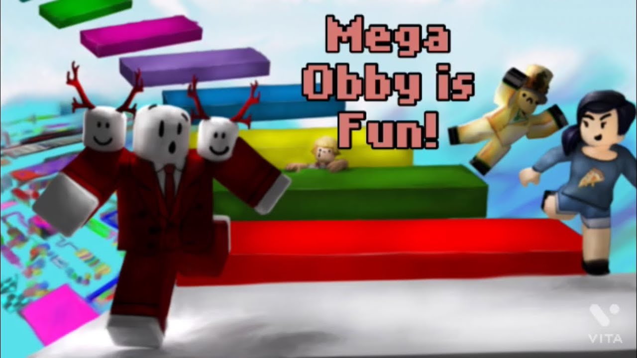 Mega obby is too fun🤣 - YouTube