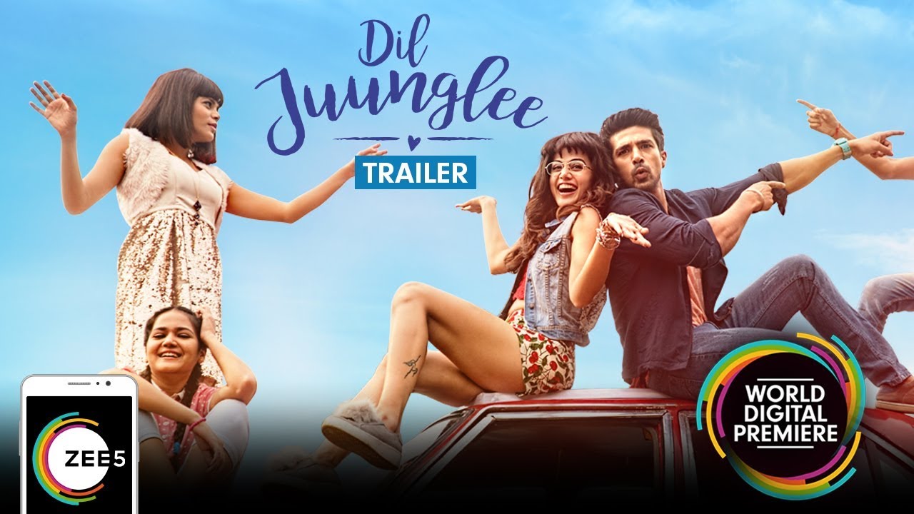 Dil Juunglee  Trailer  Taapsee Pannu Saqib Saleem  Streaming Now On ZEE5