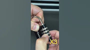 Decoding A Combination Padlock 