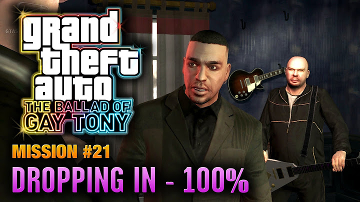 GTA: The Ballad of Gay Tony - Mission #21 - Dropping In [100%] (1080p)