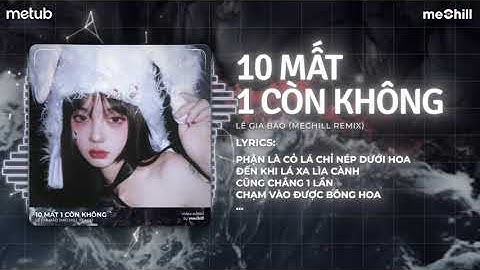 10 Mất 1 Còn Không (QZ Remix) - Lê Gia Bảo x meMix | Từng Có Tình Yêu Trong Anh Vẹn 10 TikTok