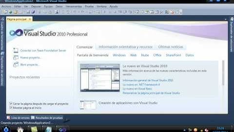 Conexion de Access 2010 a Visual Studio 2010