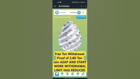 Yaytsogram Live Withdraw Proof 🤑 || Yaytsogram Fast Egg Break Trick 🔥 || Yaytsogram Telegram Bot