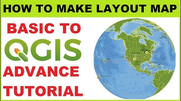 QGIS Beginning to Advanced Tutorial #14 How to Create a Layout Map in QGIS