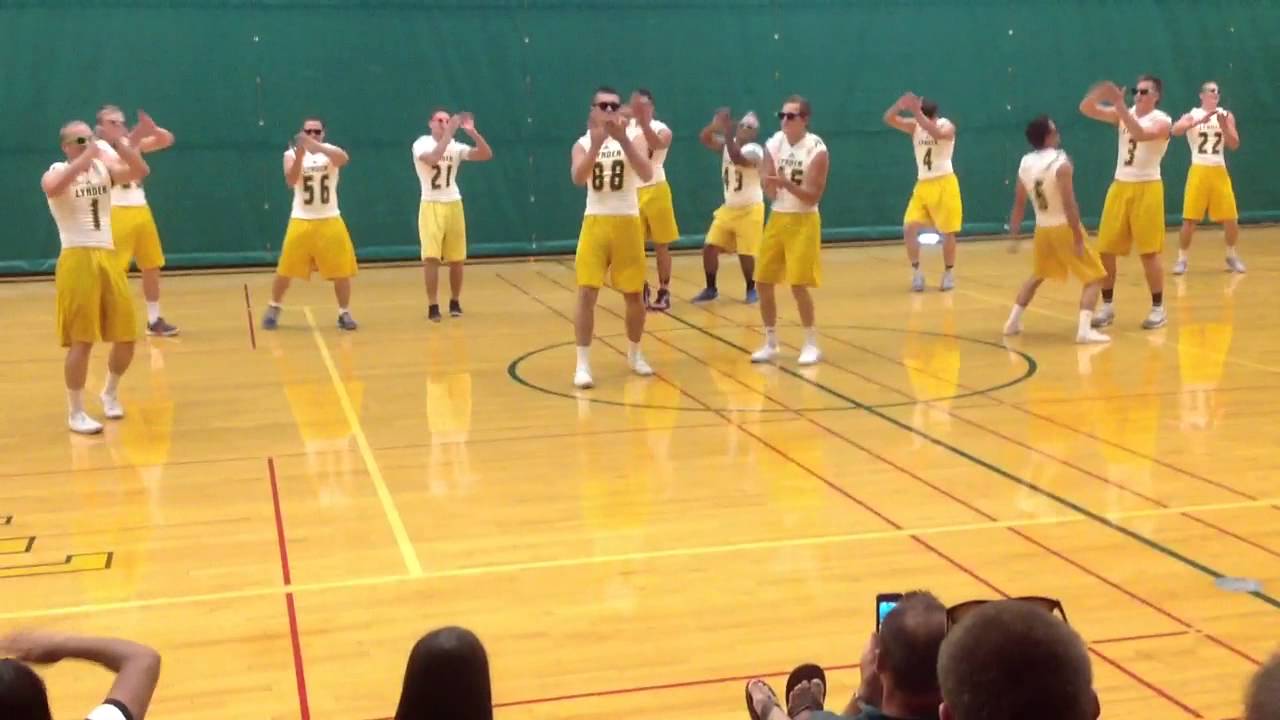 2014 Lynden Football Pep Assembly Dance