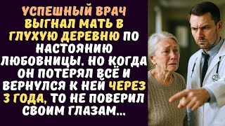 видео: Успешный врач вывез мать в заброшенную деревню и три года не приезжал к ней.А когда все потерял и .. картинка: Успешный врач вывез мать в заброшенную деревню и три года не приезжал к ней.А когда все потерял и ..