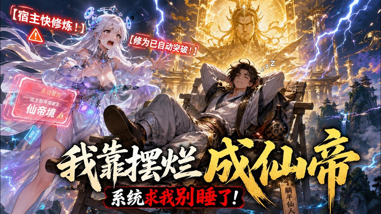 我靠擺爛成仙帝：系統求我別睡了