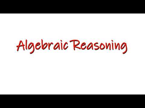 Algebraic Reasoning: Justifying Steps in Finding a Solution