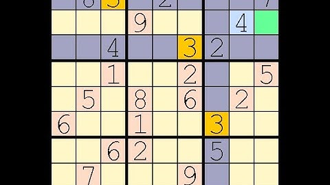 How to Solve Washington Post Sudoku Five Star  11 February, 2024