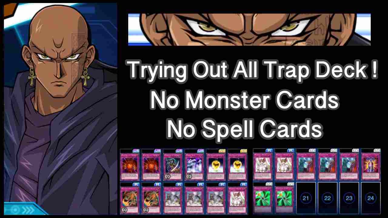 YuGiOh Duel Links Best Deck Odion's All Traps Deck YouTube