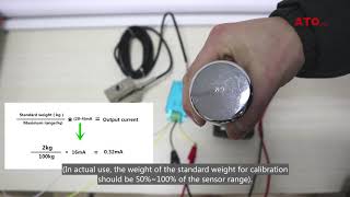 How To Calibrate The Load Cell Transmitterweight Transmitter