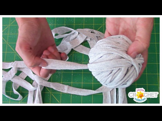 How To Make T-Shirt Yarn 