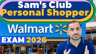 I got the job after passing  Walmart Samsclub Personal Shopper test answers in 2026