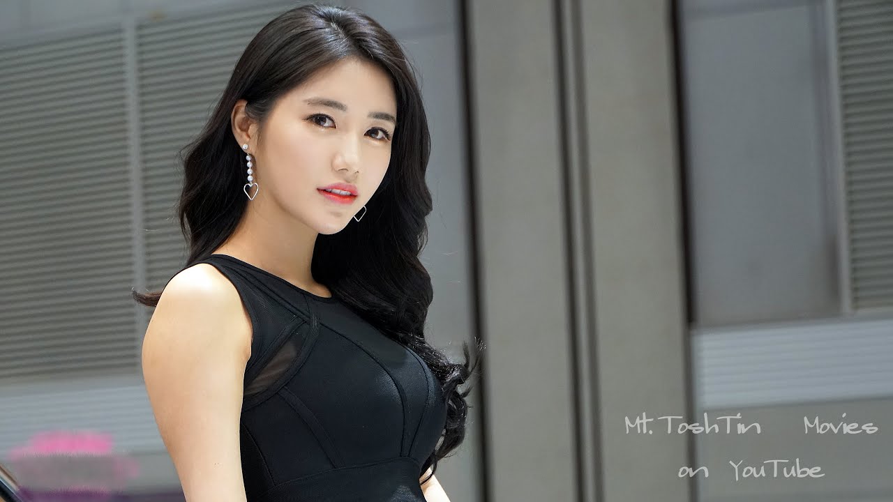 [4K] Im Solah 임솔아 5th SEOUL MOTOR SHOW 2017 ソウルモーターショー - YouTube
