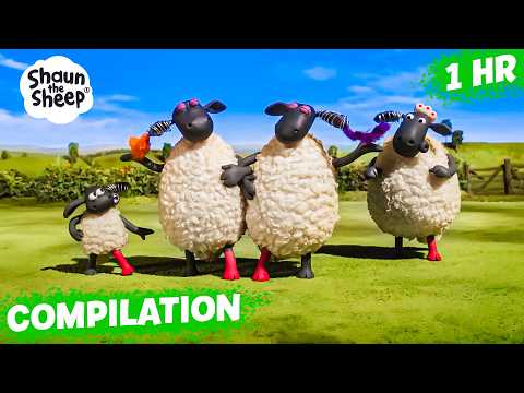 SHAUN THE SHEEP IS THE ULTIMATE FARM TRENDSETTER! 🐑😎 | Shaun the Sheep & Friends