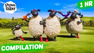 SHAUN THE SHEEP IS THE ULTIMATE FARM TRENDSETTER! 🐑😎 | Shaun the Sheep & Friends