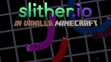 Slither.io in Vanilla Minecraft | Minecraft Map