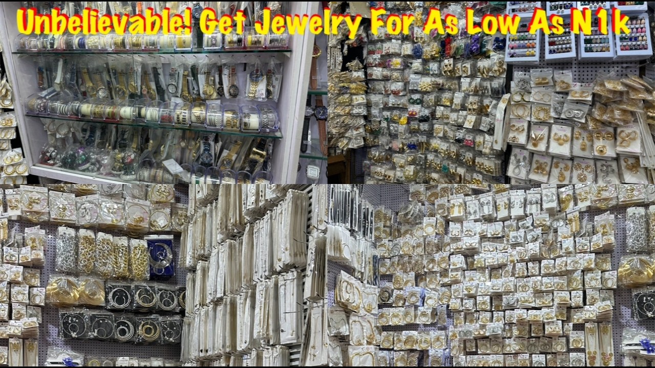 Lagos’ Biggest Jewellery Market EXPOSED! Vendors, Secrets And More
