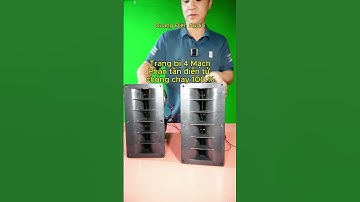 Cặp Loa array 6 đường tiếng 4 củ 450, 4 mạch phân tần điện tử chống cháy. AR6/450X4.