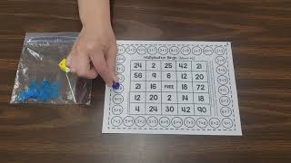 Multiplication Bingo