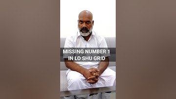 Missing Number 1 In Lo Shu Grid #numerology #podcast #viralshorts