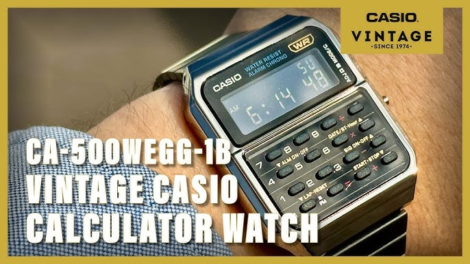 HANDS-ON: Casio Collection Vintage CA-53WF-1BEF - YouTube