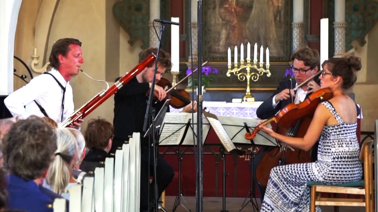 Francois Devienne Quartet for Bassoon and Strings in gminor op. 73 no