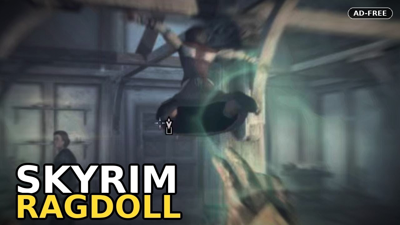 Skyrim Ragdoll Mod! Awesome - YouTube